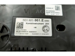 Přístrojová deska  Skoda Octavia Mk3 (5E) 2014 5E0920861E  