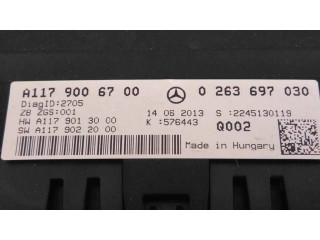 Přístrojová deska  Mercedes-Benz CLA C117 X117 W117 2013 A1179006700, 0263697030  