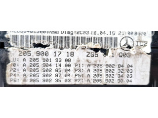 Přístrojová deska  Mercedes-Benz C W205 2016 A2059001718  