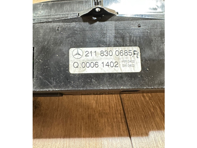 Блок управления климат-контролем 2118300685, 00061402   Mercedes-Benz E W211