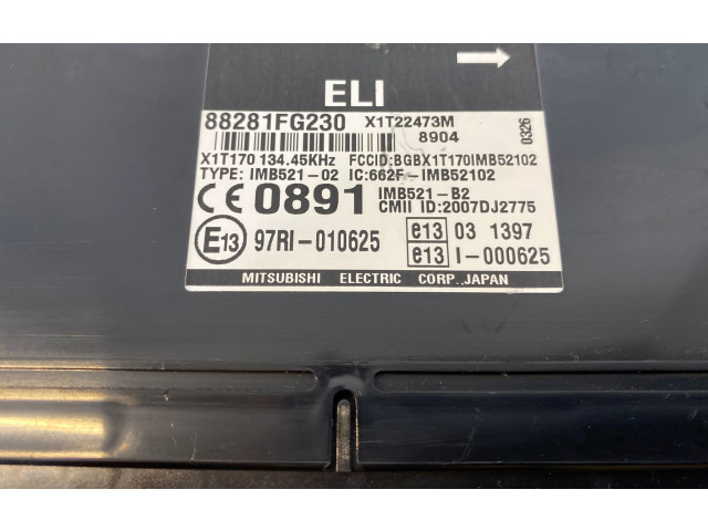 Другие блоки управления / модули 88281FG230, 97RI010625   Subaru Impreza III