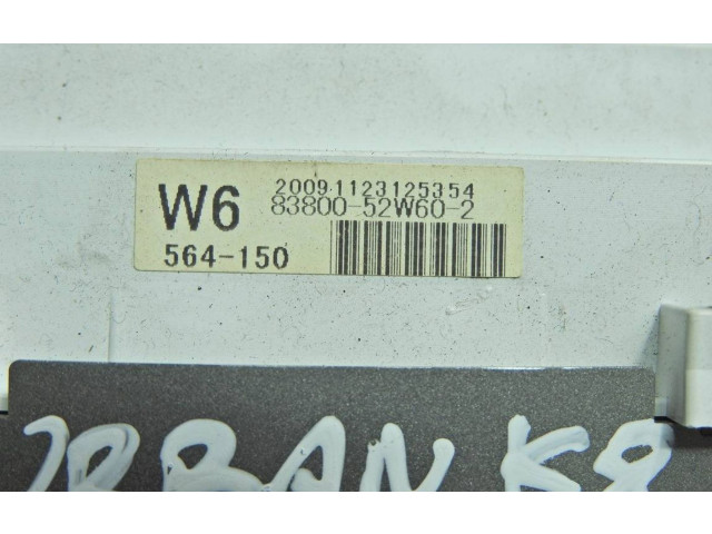 Přístrojová deska  Toyota Urban Cruiser (XP110) 2010 83800-52W60, 83800-52W60-2  