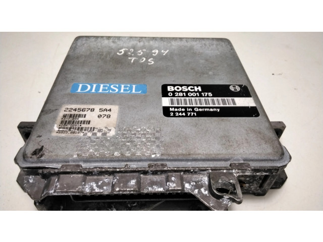 Řídící jednotka 0281001175, 2244771   BMW 5 E34 1993