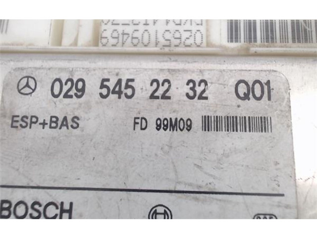 Блок управления АБС 0295452232   Mercedes-Benz S W140
