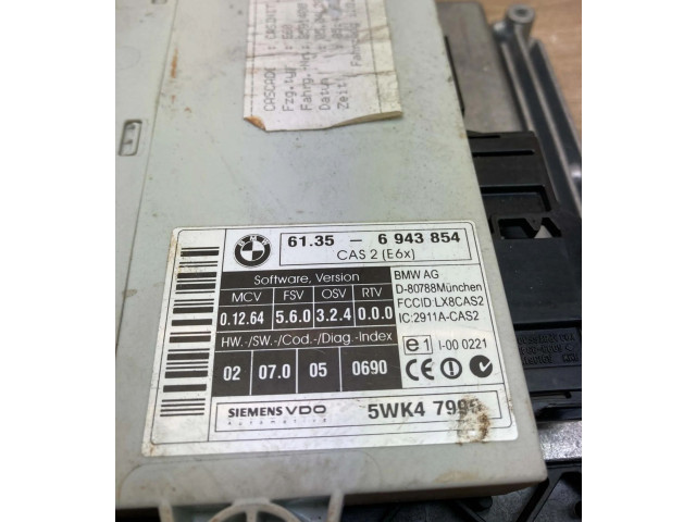 Řídící jednotka 7793210, 6927928   BMW 5 E60 E61 2004