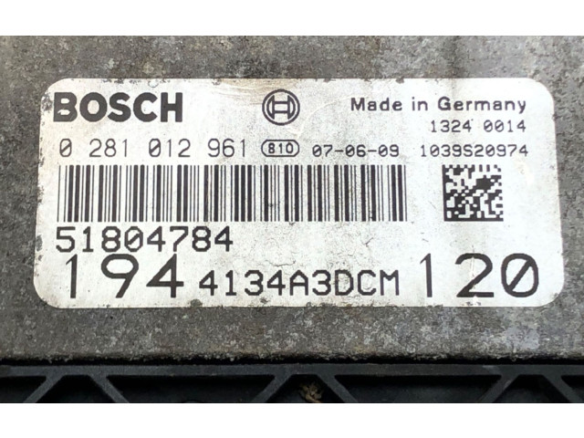 Řídící jednotka 0281012961   Fiat Croma 2006