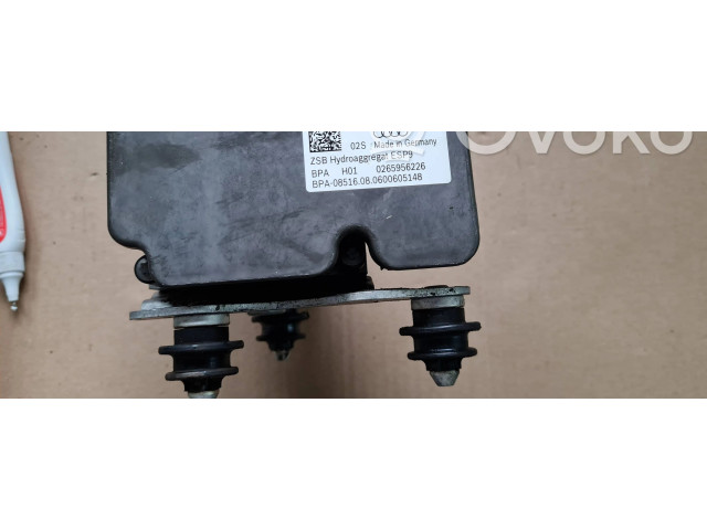 Jednotka ABS 4G0907379S, 0265956226   Audi A6 C7 2016