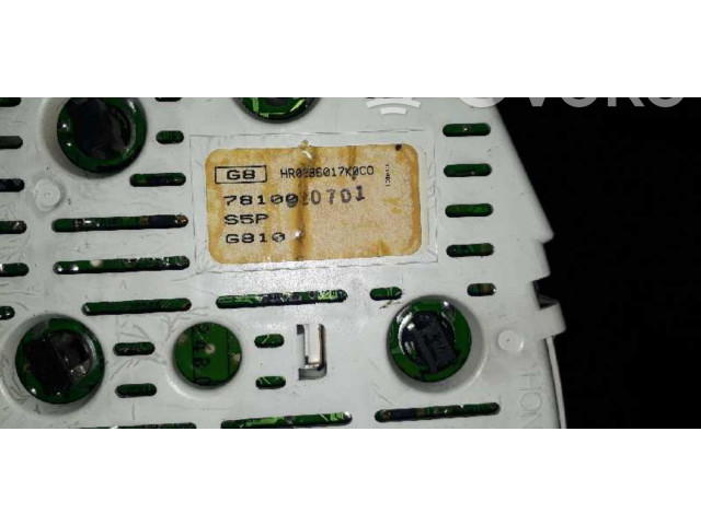Přístrojová deska  Honda Civic 2001 7810020701  