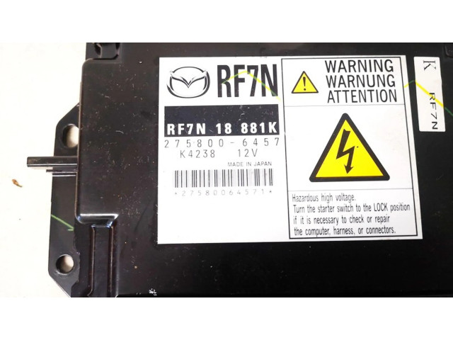 Řídící jednotka rf7n18881k, 275800-6457   Mazda 5 2006