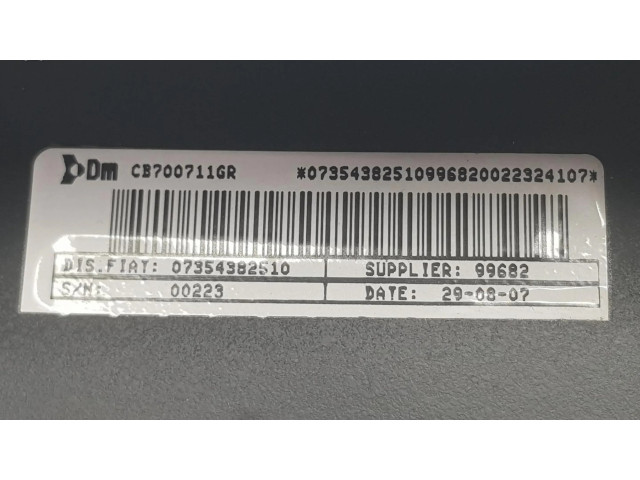 Подушка безопасности пассажира 7354382510, 8216RE   Citroen Jumper