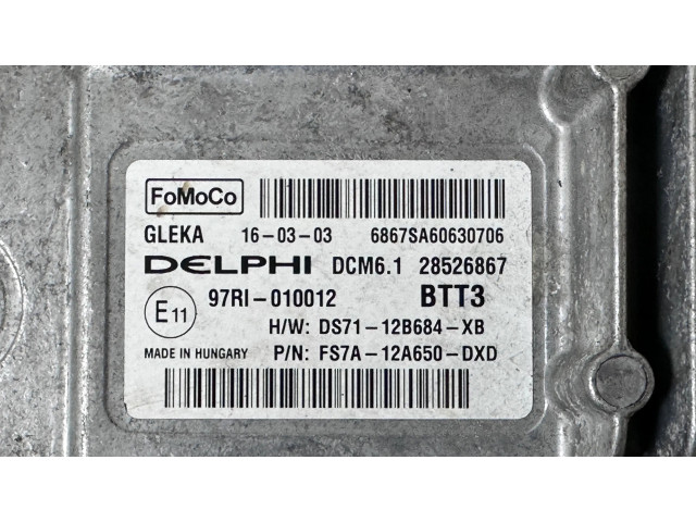 Блок управления двигателя DCM6128526867, DS7112B684XB   Ford Mondeo MK V