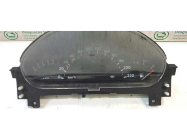 Přístrojová deska  Mercedes-Benz A W168 1999 A1685406811, 9909230795  