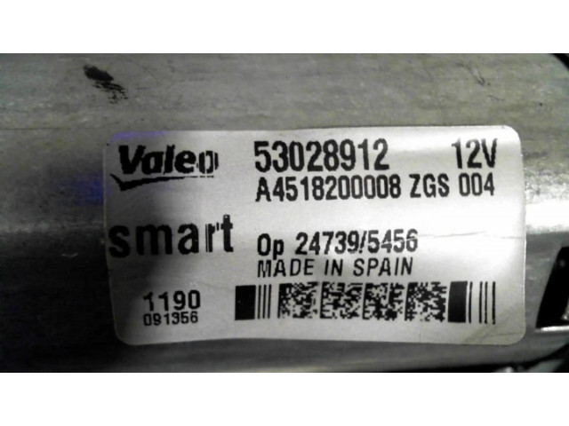 Моторчик заднего дворника 4518200008    Smart ForTwo II