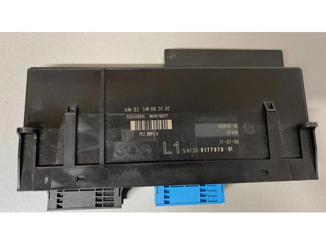 Блок комфорта 9177978, 532420015   BMW 3 E92 E93   