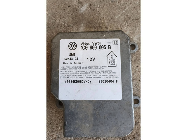 Блок подушек безопасности 1C0909605B, 23020404F   Volkswagen PASSAT B5.5
