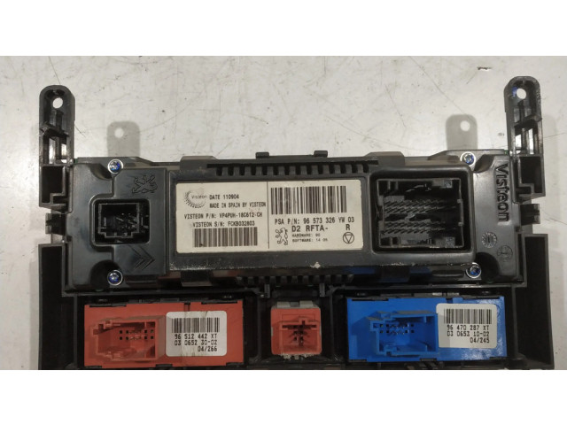 Блок управления климат-контролем 96573326   Peugeot 407