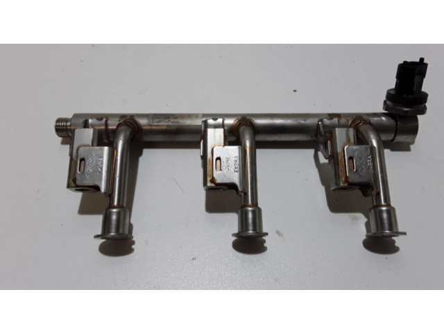 Vstřikovací lišta CM5G9H487HB, 0261555132   Ford Focus  pro benzínový motor 1.0 M1DA M1DA/B5IB5/RaceRed/103T/2M
