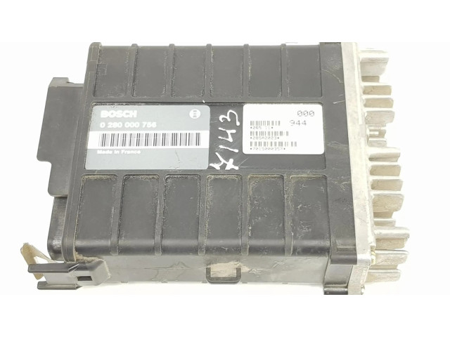 Řídící jednotka 0280000756, 7015000357   Fiat Uno 1992