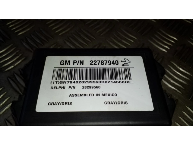 Блок комфорта 22787940, 28299560   Chevrolet Captiva   