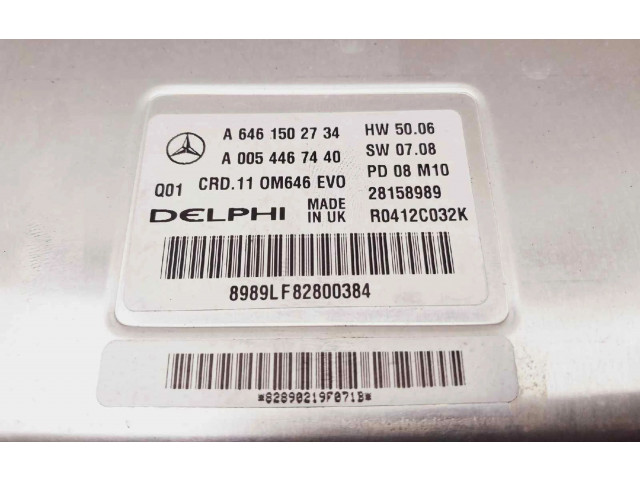 Блок управления двигателя A6461502734, A0054467440   Mercedes-Benz CLK AMG A208 C208