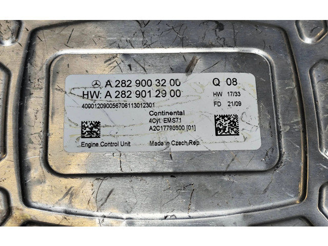 Řídící jednotka A2829003200, A2829012900   Mercedes-Benz CLA C118 X118 2020