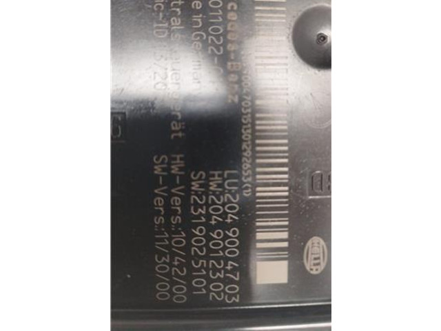   Pojistková skříňka 2049004703, 2049004703   Mercedes-Benz C W204 2013