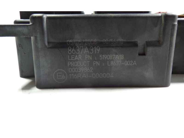 Pojistková skříňka Řídící jednotka BSM 6580RF, 8637A319   Peugeot 4007 2009