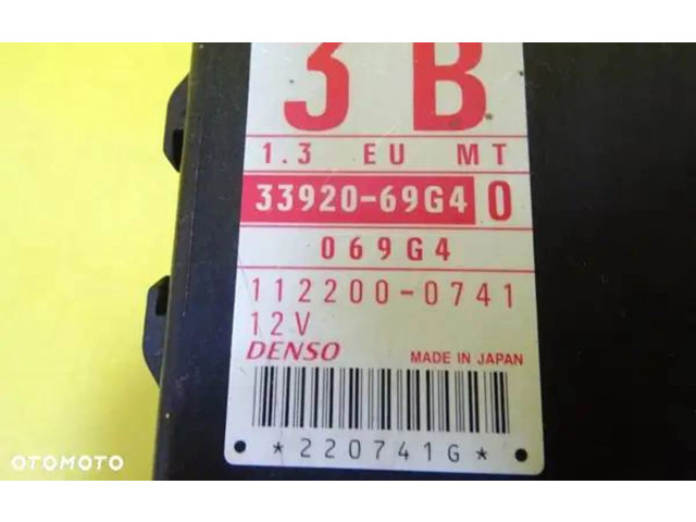 Řídící jednotka 33920-69G4, 112200-0741   Suzuki Baleno EG 2000