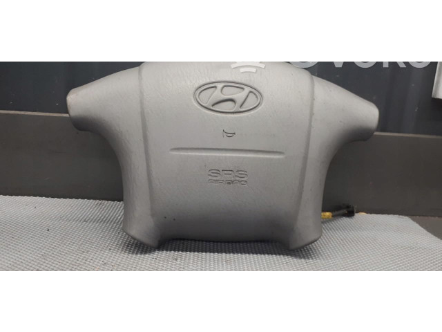 Подушка безопасности водителя    Hyundai Santa Fe