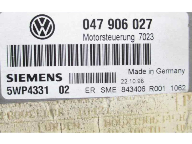 Řídící jednotka 047906027   Seat Arosa 