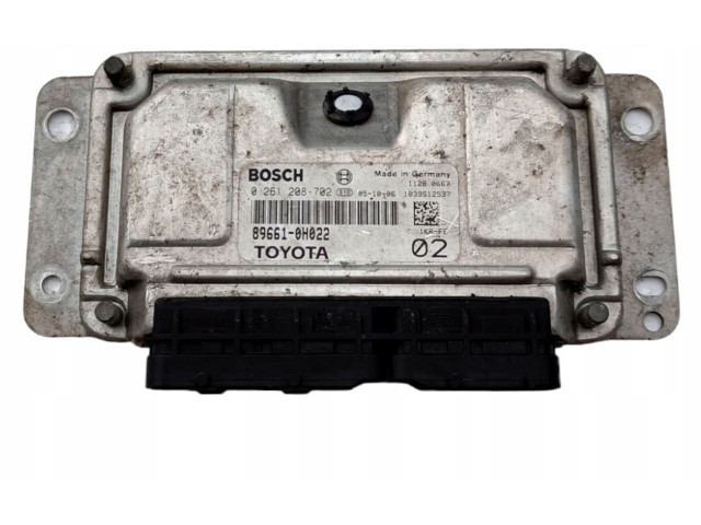 Řídící jednotka 896610H022, 0261208702   Peugeot 107 2007