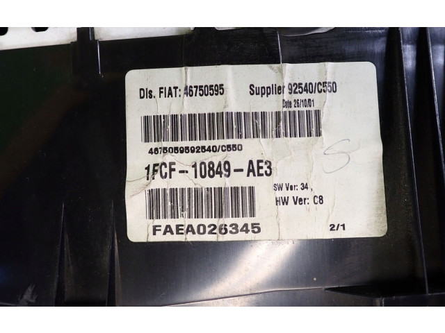 Přístrojová deska  Fiat Stilo 2001 46750595  