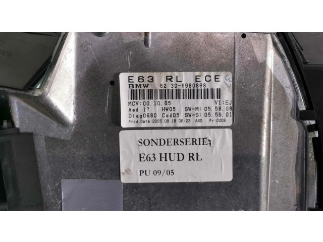Дисплей    62306980898   BMW 6 E63 E64