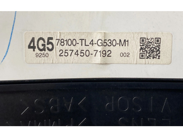 Přístrojová deska  Honda Accord 2010 78100TL4G530M1, 9250  