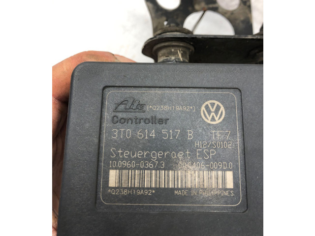 Jednotka ABS 3T0614517B, 10096003673   Skoda Superb B6 (3T) 2008