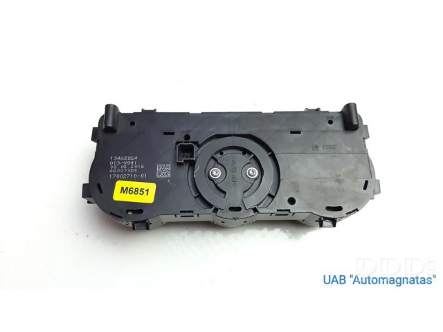 Блок управления климат-контролем 13468064, M6851   Opel Corsa E