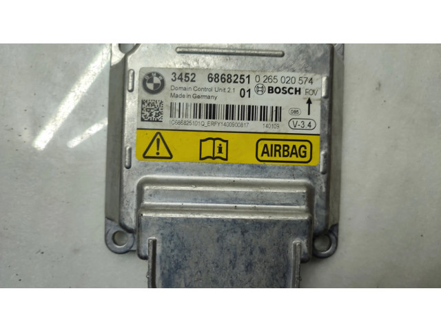 Блок подушек безопасности 6868251   BMW 3 F30 F35 F31