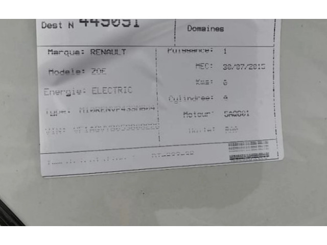 Блок АБС 476601988R   Renault  Zoe  2012 -  года