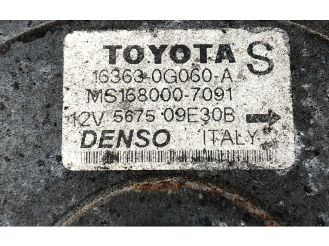 Комплект вентиляторов 16363-0G060-A   Toyota Avensis T250