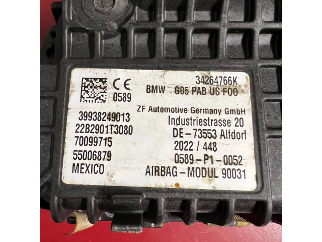 Подушка безопасности пассажира 9382490, 39938249013   BMW X6 G06