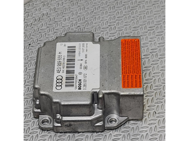 Блок подушек безопасности 4E0959655H, 4E0910655D   Audi A8 S8 D3 4E