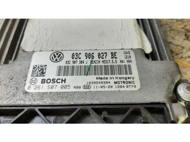 Řídící jednotka 03C906027BE, 0261S07005   Volkswagen Jetta VI 2012