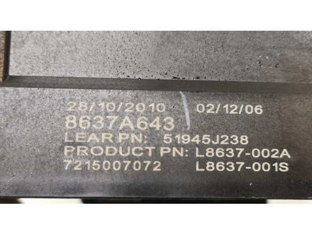 Блок предохранителей 8637A643, 51945J238   Mitsubishi ASX    
