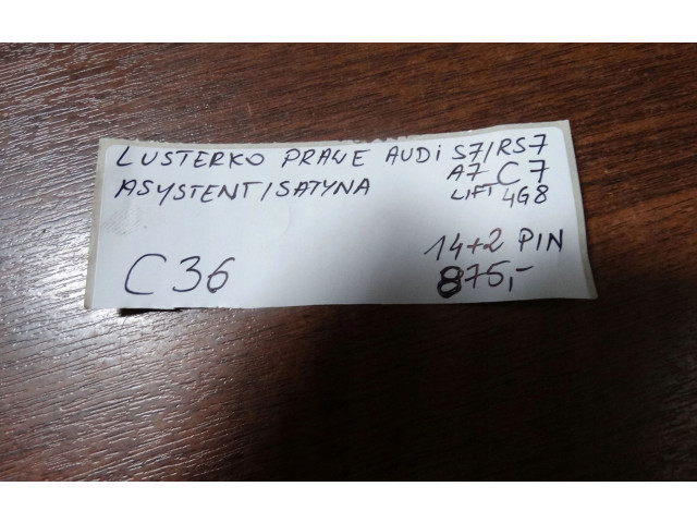 Zpětné zrcátko  Audi A7 S7 4K8 2022    