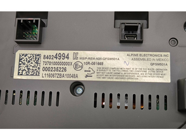 Дисплей    84024994   Chevrolet Volt II