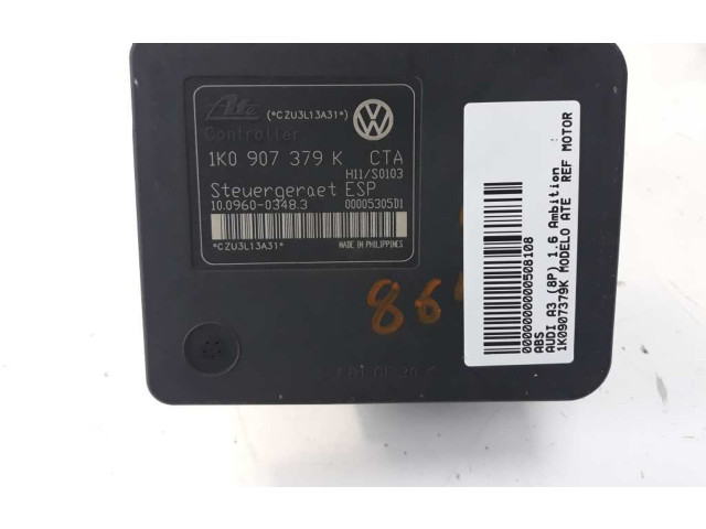 Jednotka ABS 1K0907379K   Audi A3 S3 8P 2004