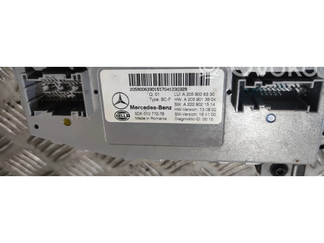 Блок комфорта A2059006330   Mercedes-Benz C W205   