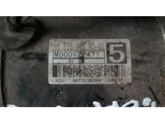 Стартер  9656317680, M000T82081   Citroen C4 I Picasso