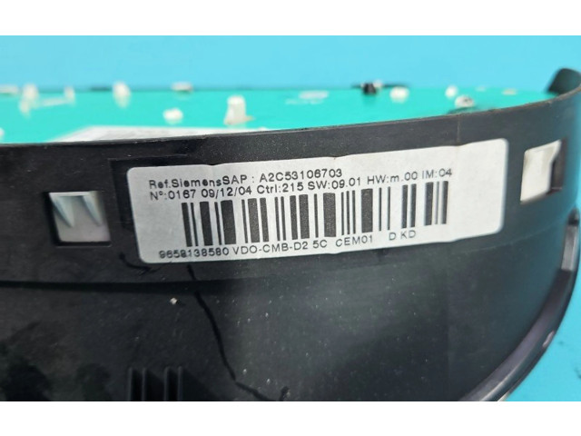 Přístrojová deska  Peugeot 407 2004 9658138580, IMPRK1361661  
