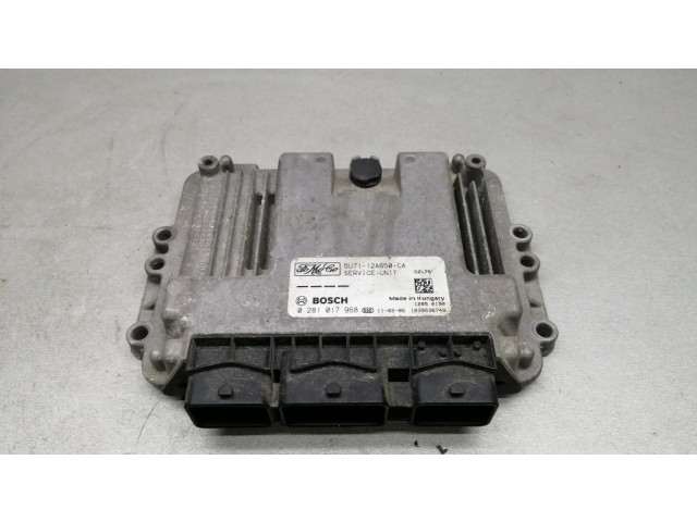 Řídící jednotka 5U7112A650CA, 0281017968   Ford Fiesta 2006